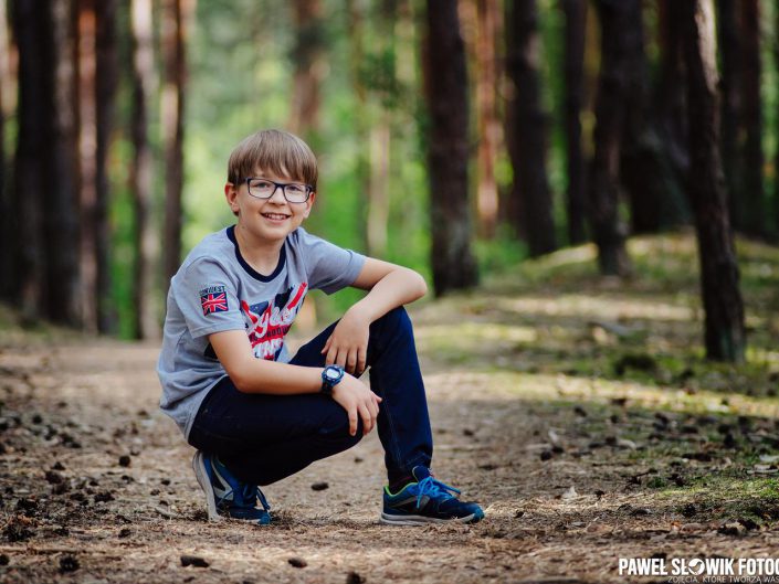 naturalna sesja rodzinna Łomianki